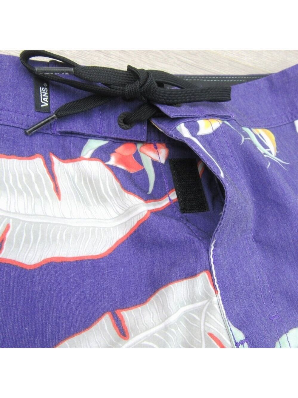 Vans Era Arachnafloria Boardshort Swim Trunks Men's Size 34 NEW - Picture 5 of 14